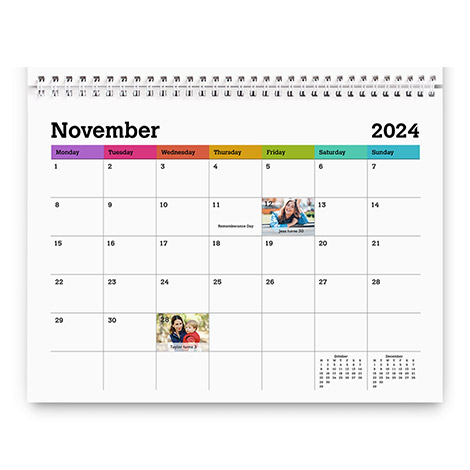Wood Block Calendar | Wooden Block Calendar | Snapfish NZ