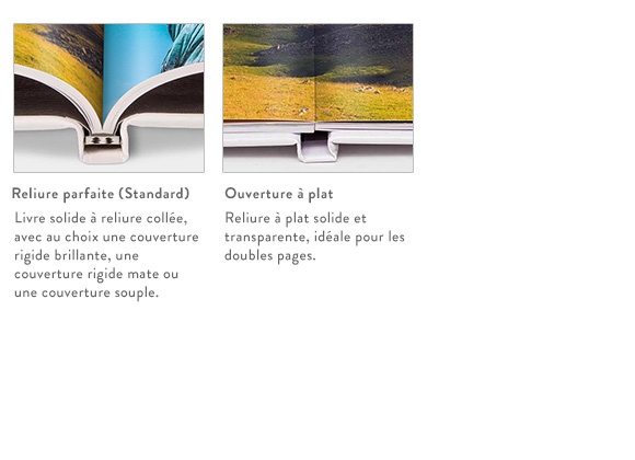 Livre photo Style Carré : 20x20 cm, couverture souple