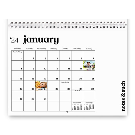 Wood Block Calendar | Wooden Block Calendar | Snapfish NZ